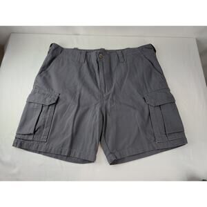 Guide Gear Men's Outdoor 2.0 Cargo Hiking Fishing Casual Shorts W38 L6 Gray